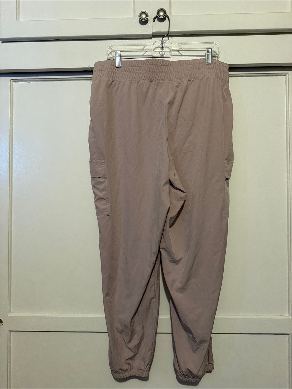 Apana Dusty Mauve Cargo Track Joggers - Picture 8 of 10